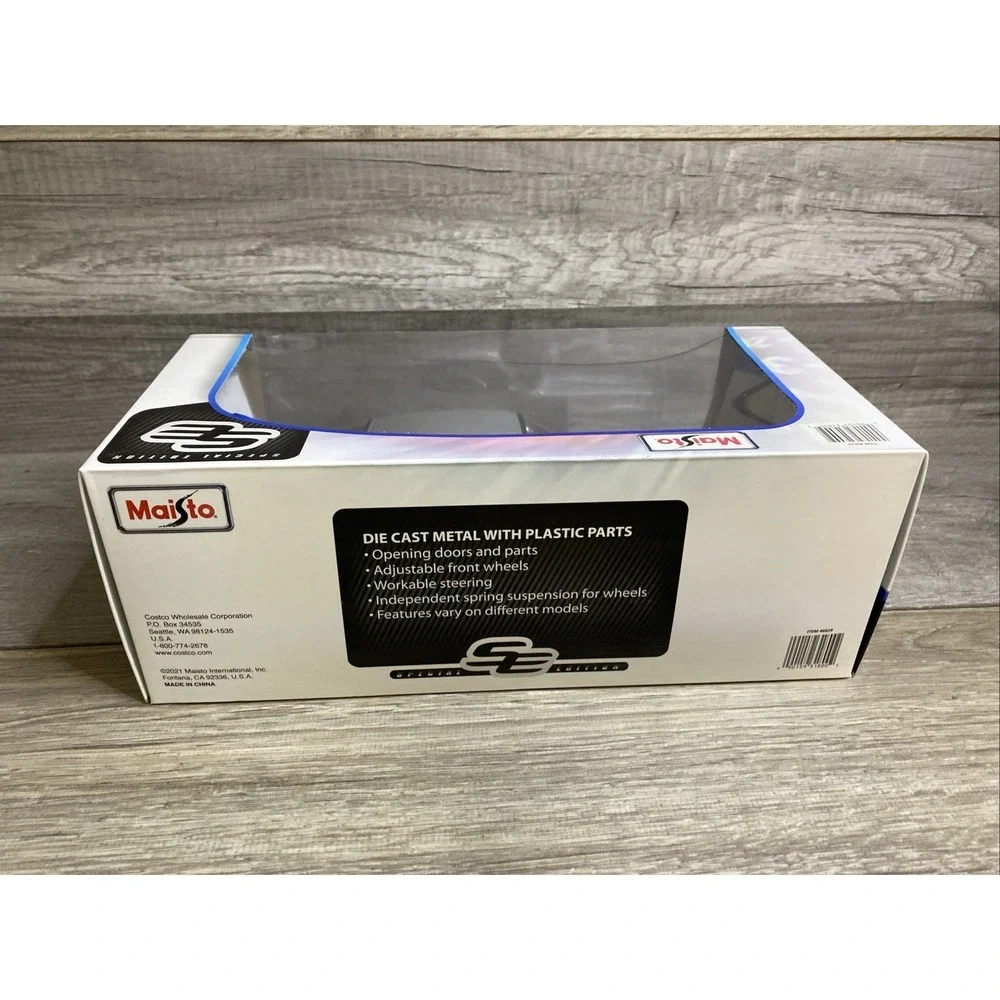 Maisto 1:18 Die-Cast Special Edition Grey 1971 Chevrolet Camaro - New